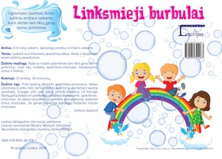 Linksmieji burbulai. Ugdomasis žaidimas