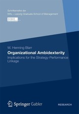 Organizational Ambidexterity