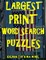 Largest Print Word Search Puzzles