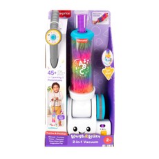 FISHER-PRICE LAUGH AND LEARN 2 in 1 žaislinis dulkių siurblys (JMM33)