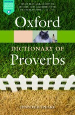 The Oxford Dictionary of Proverbs