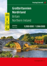 Großbritannien - Nordirland, Autoatlas 1:200.000 - 1:266.000, freytag & berndt