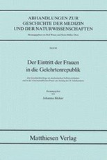 Der Eintritt der Frauen in die Gelehrtenrepublik