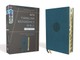 Niv, Thinline Reference Bible, Large Print, Leathersoft, Teal, Red Letter, Thumb Indexed, Comfort Print