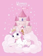 Horses Coloring Book 1 & 2