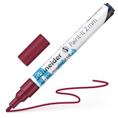 Žymeklis akrilinis Paint-lt 310 2mm bordinis