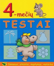 4 - mečių testai. Dėmesys, atmintis, mąstymas, motorika