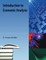 Introduction to Economic Analysis