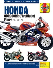 Honda CBR900RR Service and Repair Manual (Haynes Manuals)