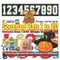 Counting Rats 1 to 20. Bilingual Spanish-English