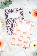 Taškuotos užrašinės „Zebras ir gepardas“ (2 vnt.)