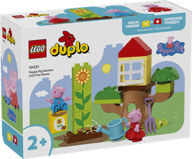 LEGO DUPLO Peppa Pig Garden and Tree House
