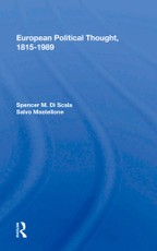 European Political Thought, 1815-1989
