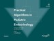 Practical Algorithms in Pediatric Endocrinology