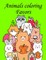 Animals coloring Favors