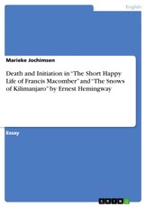 Jochimsen, M: Death and Initiation in "The Short Happy Life