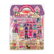 Daugkartinio naudojimo lipdukai MELISSA & DOUG „Dress-Up“