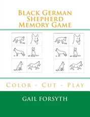 Black German Shepherd Memory Game