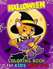 Halloween Coloring Books for Kids ages 2-5