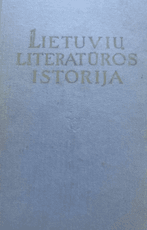 Lietuvių literatūros istorija, III tomas. 2 dalis. Kapitalizmo epocha