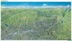 Österreich Panoramakarte, Sommer / Winter, Poster, Plano in Rolle, freytag & berndt