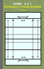Rugby 2 in 1 Tacticboard and Training Workbook
