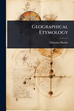 Geographical Etymology