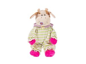 Pliušinis žaislas – karvytė (maskotas) su šortais