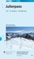 268S Julierpass Schneesportkarte