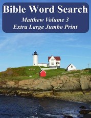 Bible Word Search Matthew Volume 3