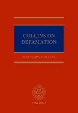 Collins on Defamation