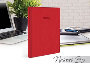 Darbo knyga be datų B5 80g linija NAIROBI