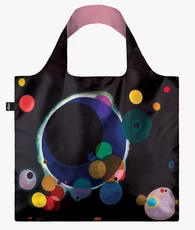 LOQI pirkinių krepšys „Wassily Kandinsky: Several Circles Recycled Bag“