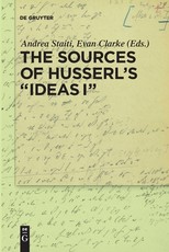 The Sources of Husserl's "Ideas I"