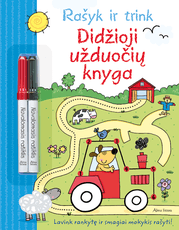 Rašyk ir trink. Didžioji užduočių knyga