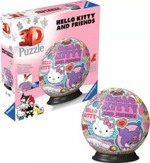 3D galvosūkis Kamuolys su Hello Kitty