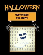 Halloween Word Search for Adults