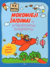 Mokomieji žaidimai su prilipdomomis žvaigždėmis (5 - 6 metai)