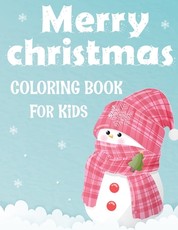 Merry christmas coloring book for kids.