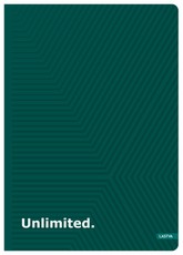 Knyga A5 96lap 70g linija UNLIMITED