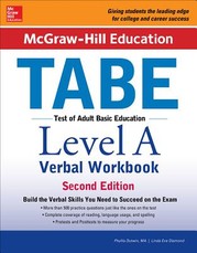 McGraw-Hill Education Tabe Level a Verbal Workbook, Second Edition