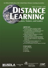 Distance Learning - Issue