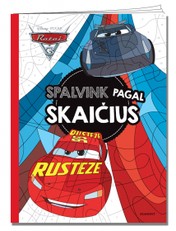 Ratai 3. Spalvink pagal skaičius