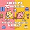 Min Bear, Snacksolotl & Friends Coloring & Sticker Book