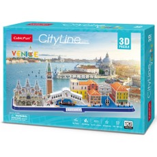 Cubicfun 3D dėlionė City Line – Venecija