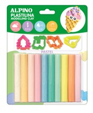 Plastilinas+4 detalės ALPINO 10sp.
