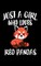 Just A Girl Who Loves Red Pandas