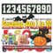 Counting Bats 1 to 20. Bilingual Spanish-English