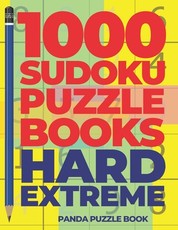 1000 Sudoku Puzzle Books Hard Extreme