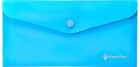 Aplankas-vokelis DL neon melsvas